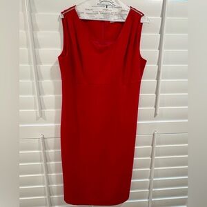 Calvin Klein Elegant Red Dress